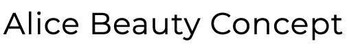 logo alice beauty concept